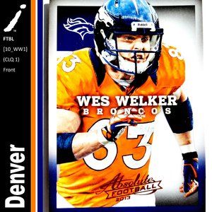 Denver Broncos (Wes Welker) - FTBL [10_WW1]